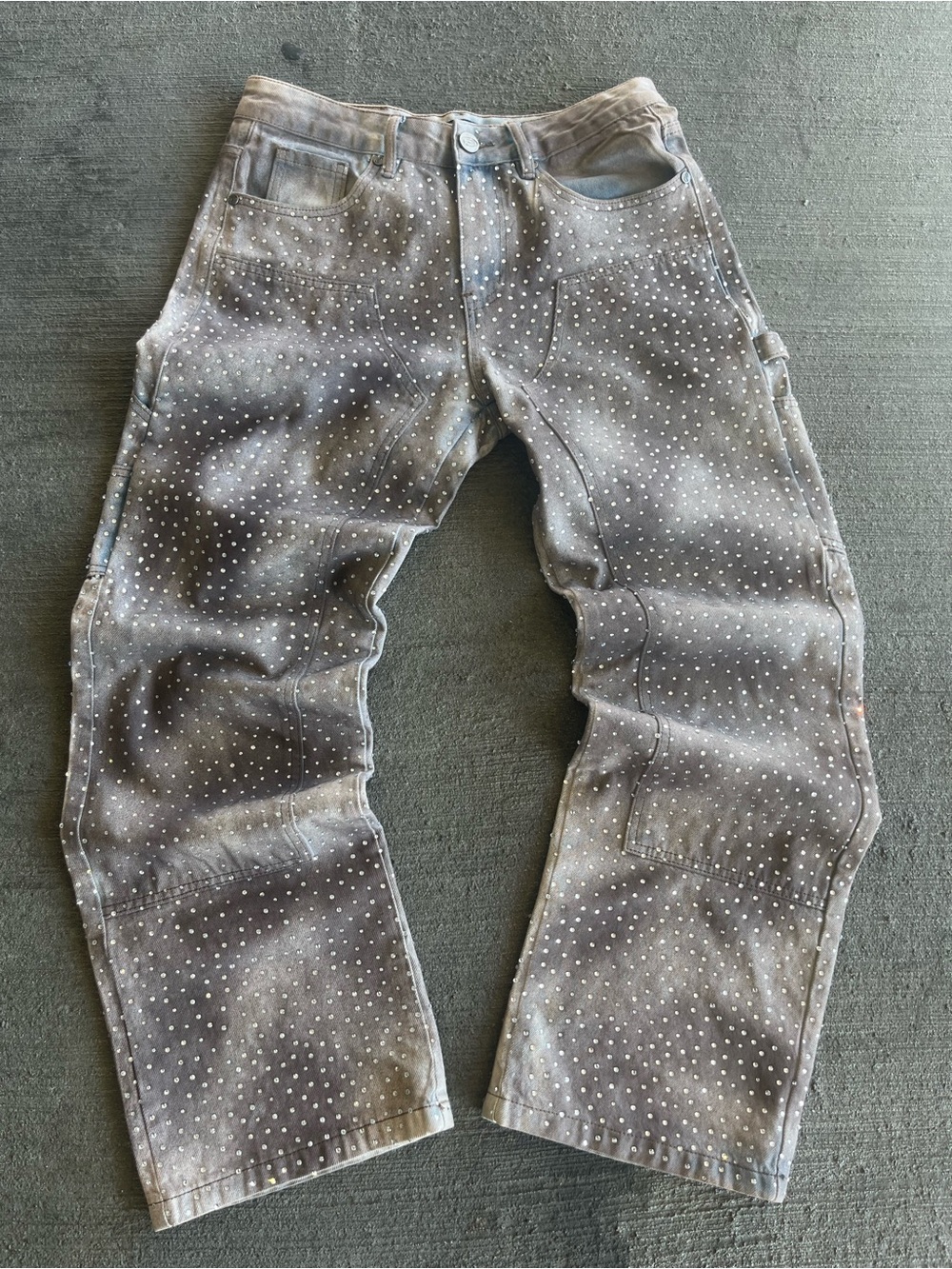 PC Rhinestone jeans “galaxy”collection - Picture 8 of 12